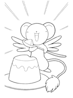 Cardcaptor Sakura Coloring Page